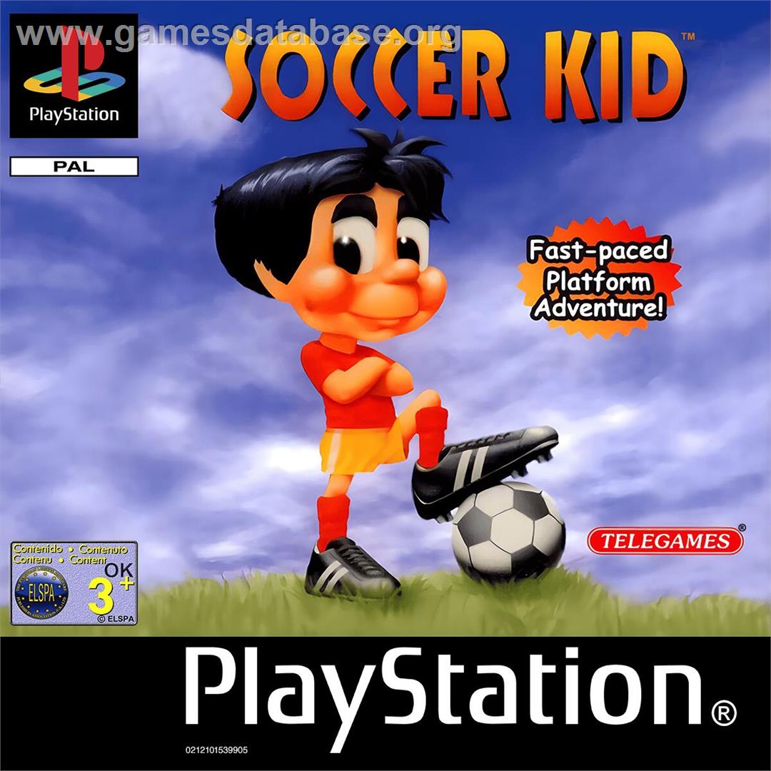 Soccer Kid - Sony Playstation - Artwork - Box