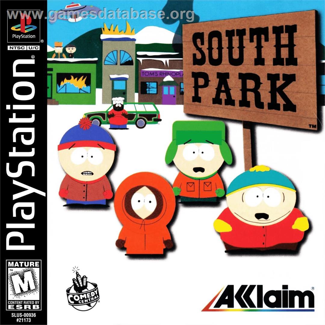 South Park - Sony Playstation - Artwork - Box