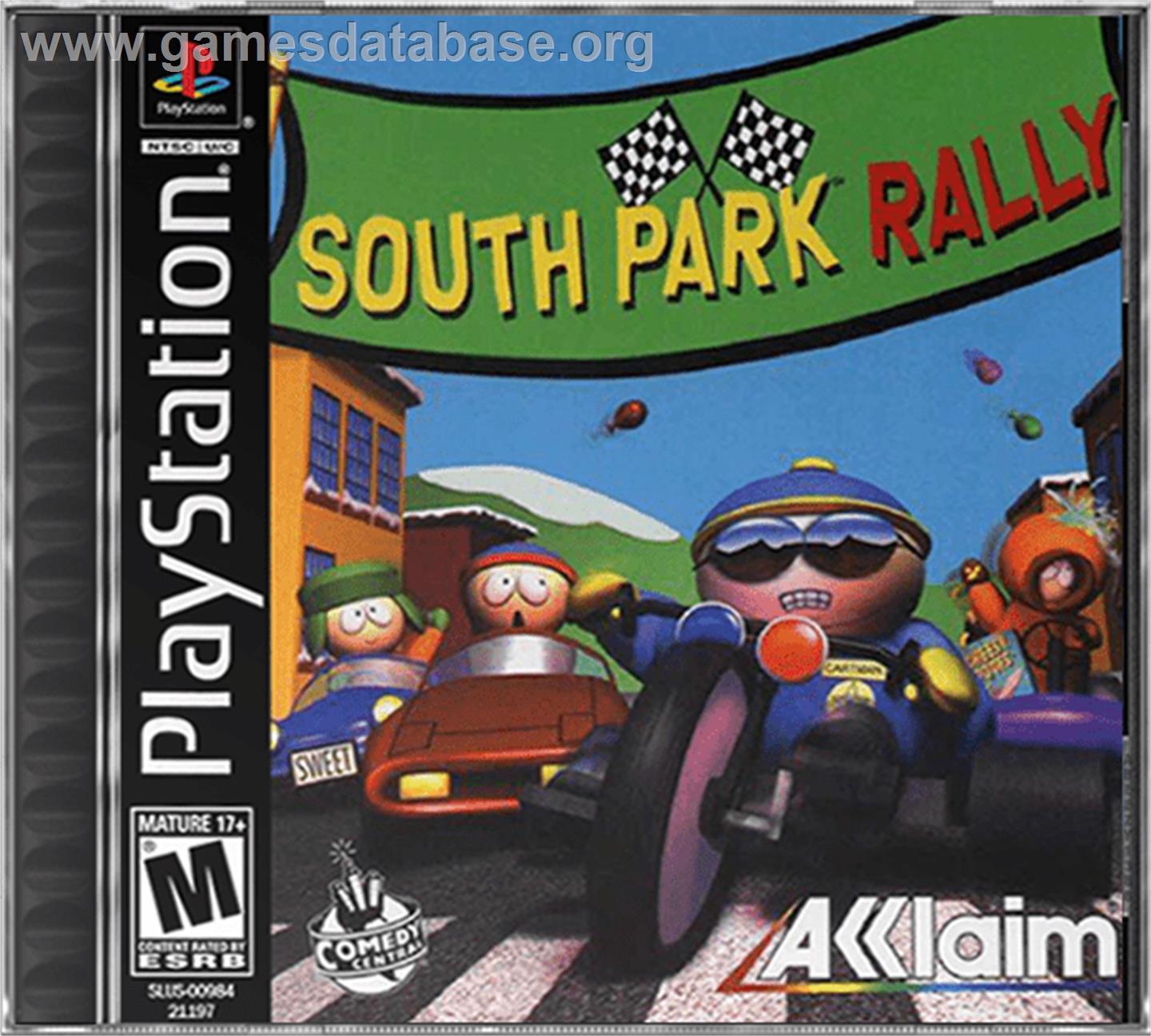 South Park Rally - Sony Playstation - Artwork - Box