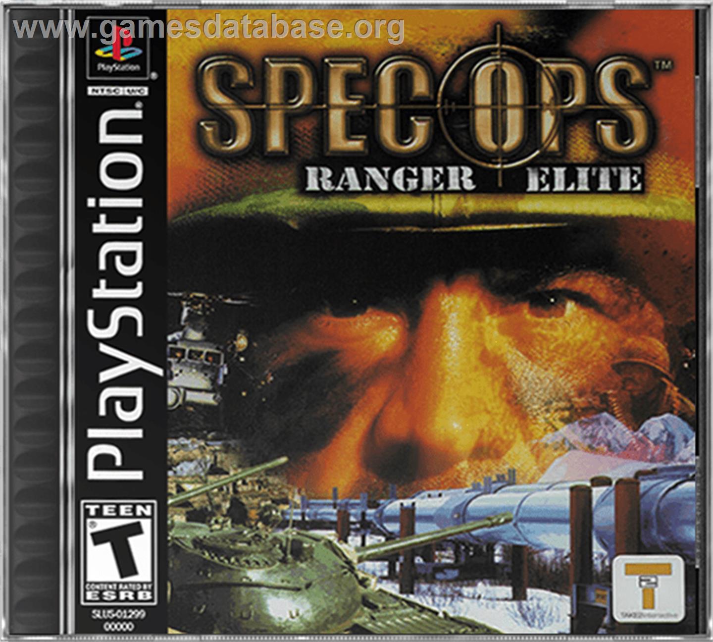 Spec Ops: Ranger Elite - Sony Playstation - Artwork - Box