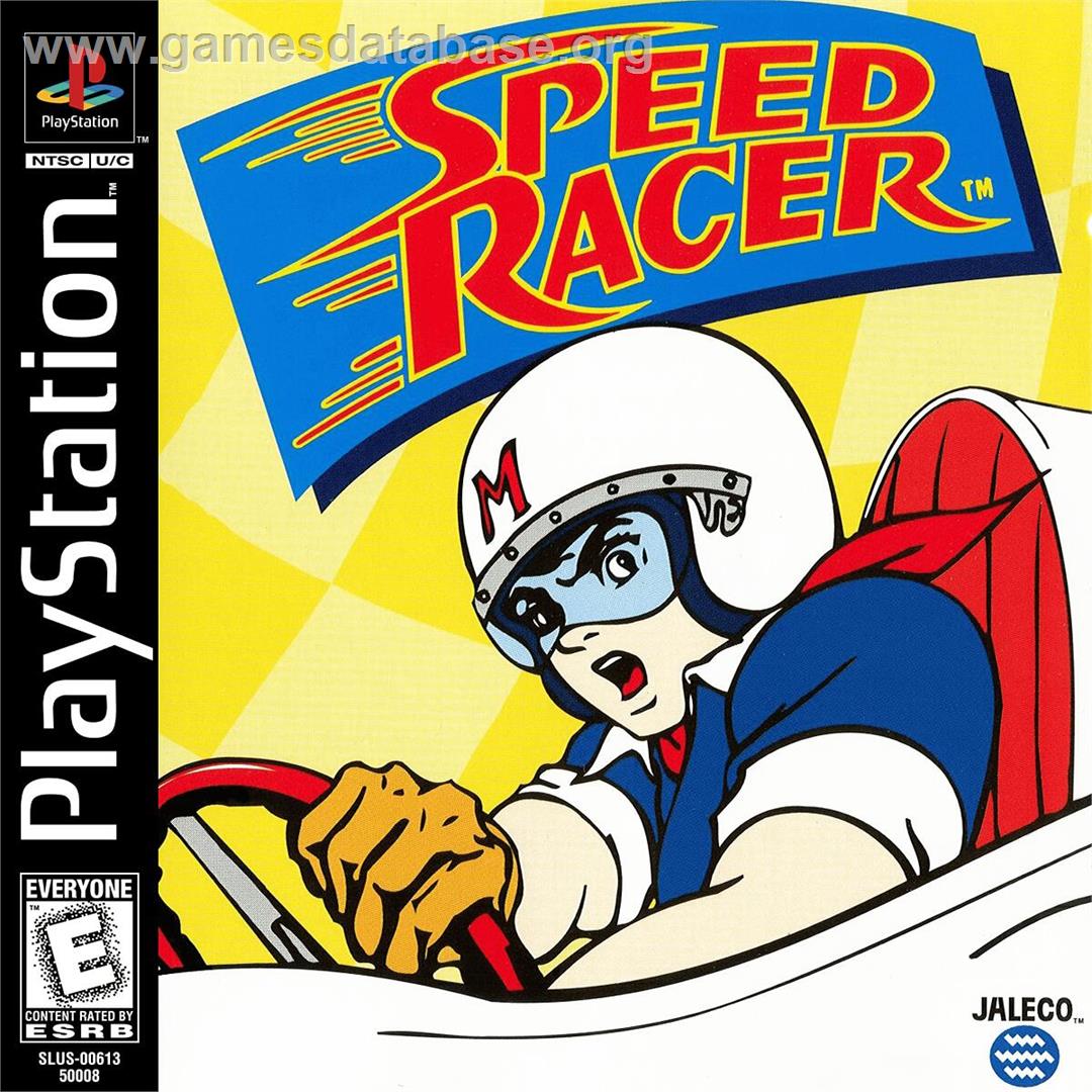 Speed Racer - Sony Playstation - Artwork - Box
