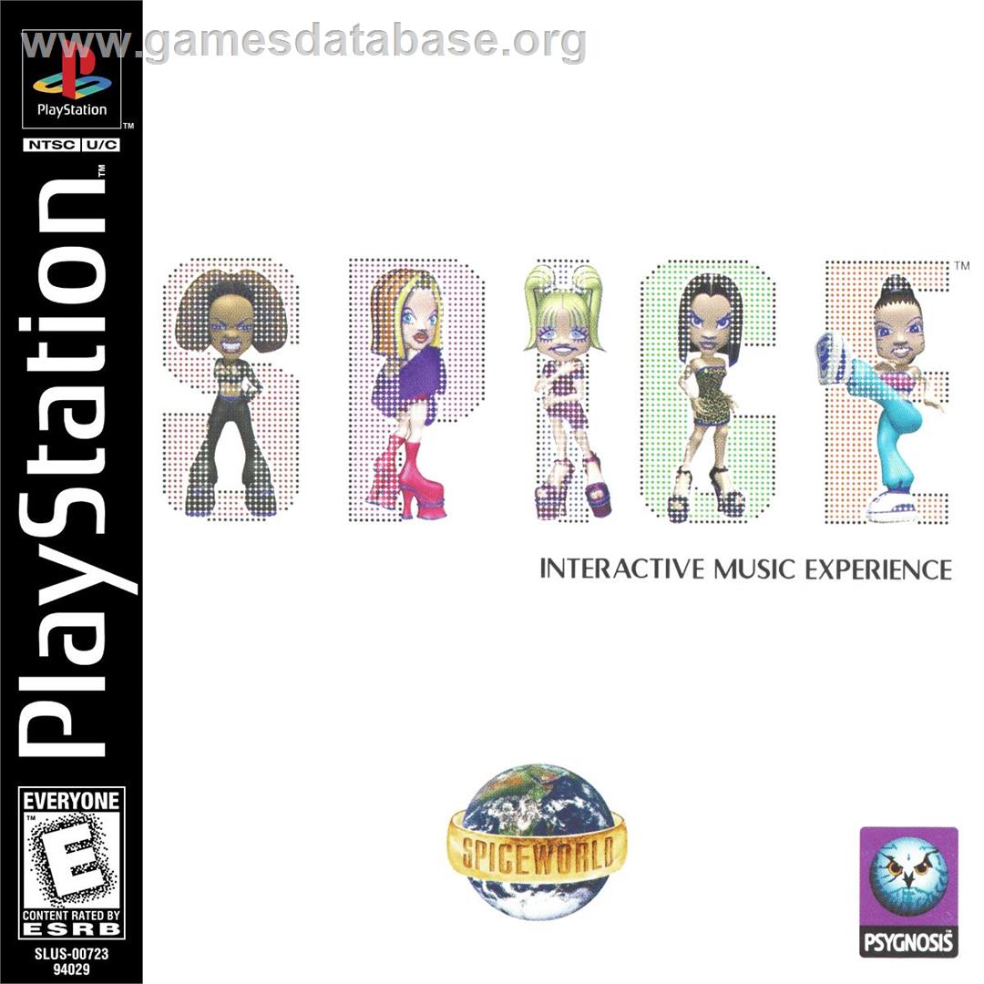 Spice World - Sony Playstation - Artwork - Box
