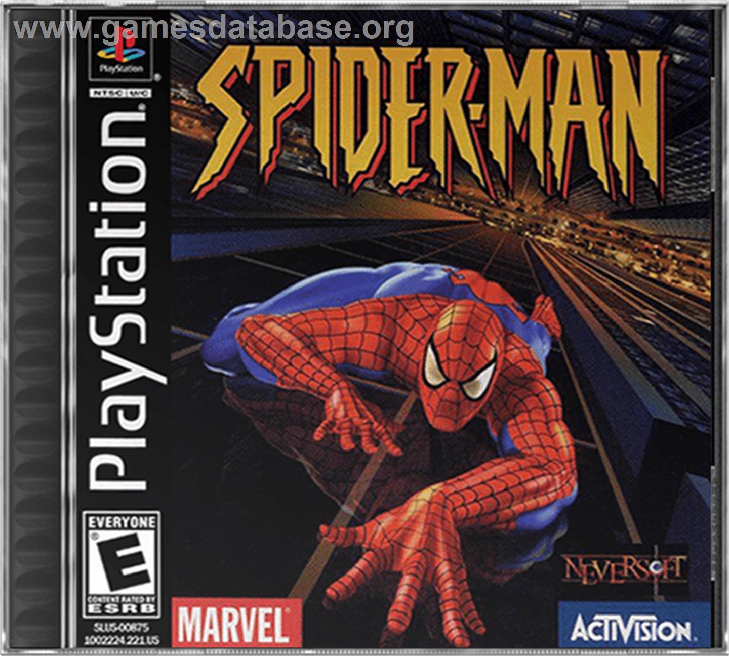 Spider-Man - Sony Playstation - Artwork - Box