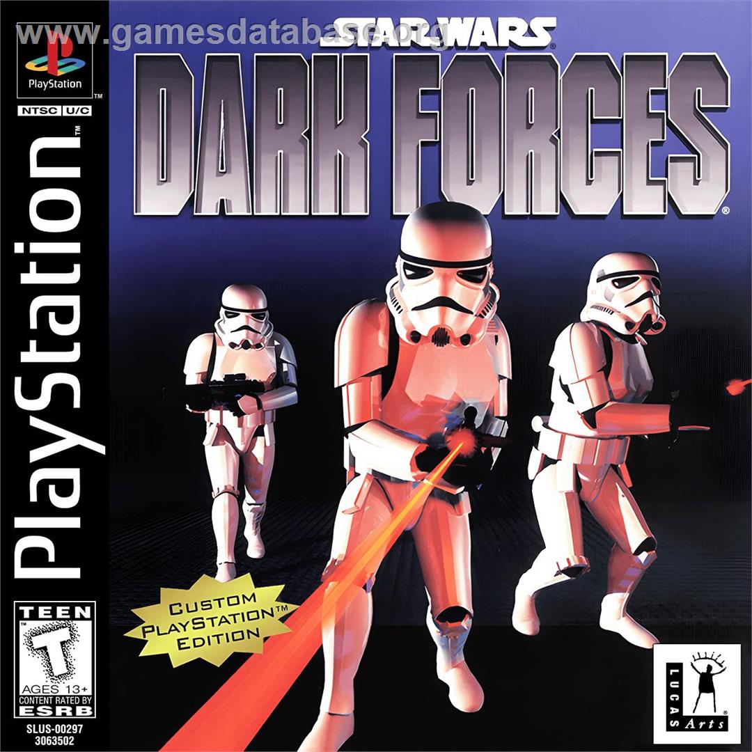 Star Wars - Dark Forces - Sony Playstation - Artwork - Box