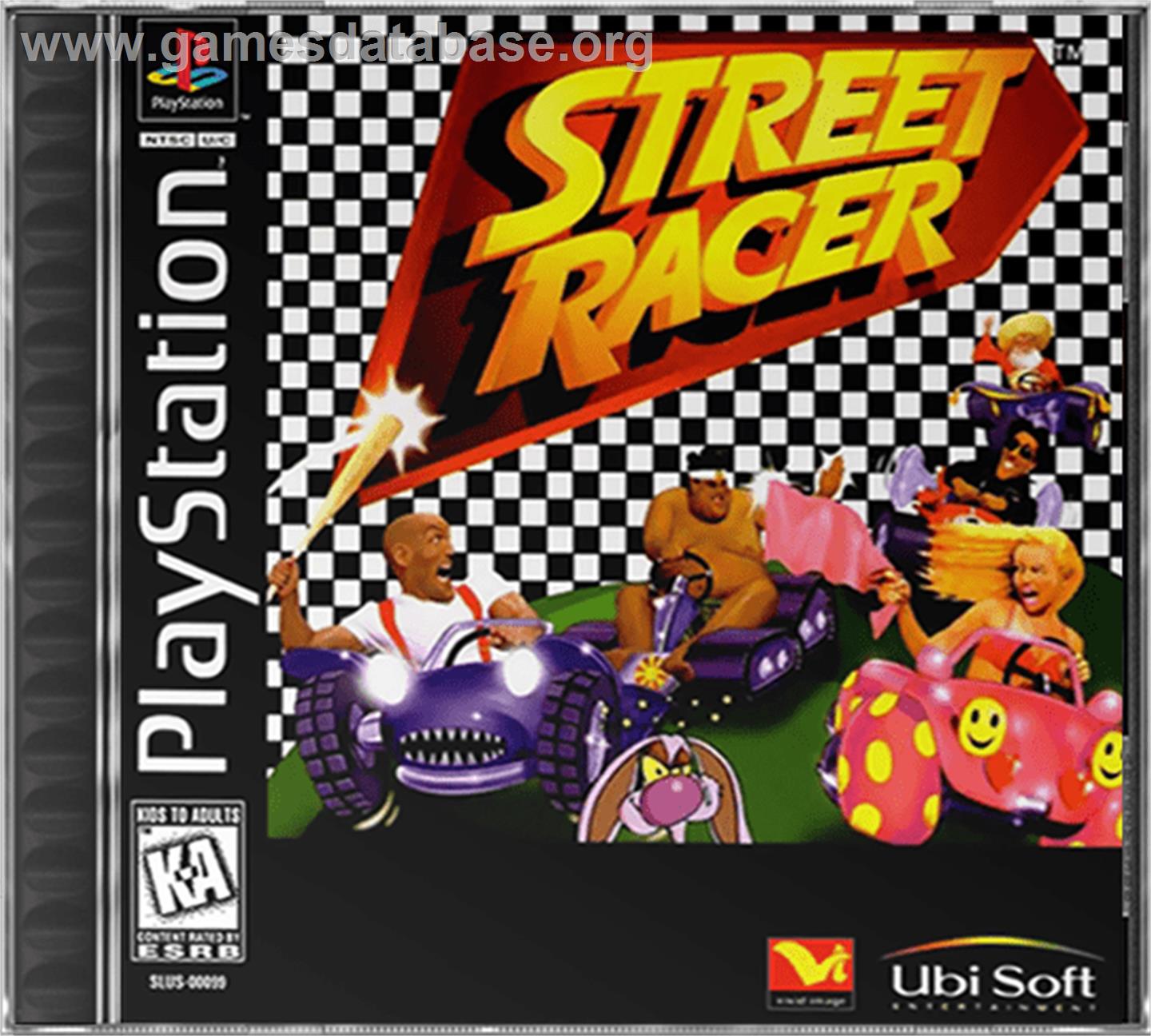 Street Racer - Sony Playstation - Artwork - Box