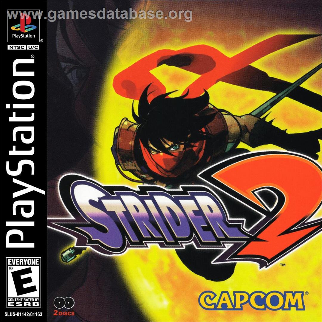 Strider 2 - Sony Playstation - Artwork - Box