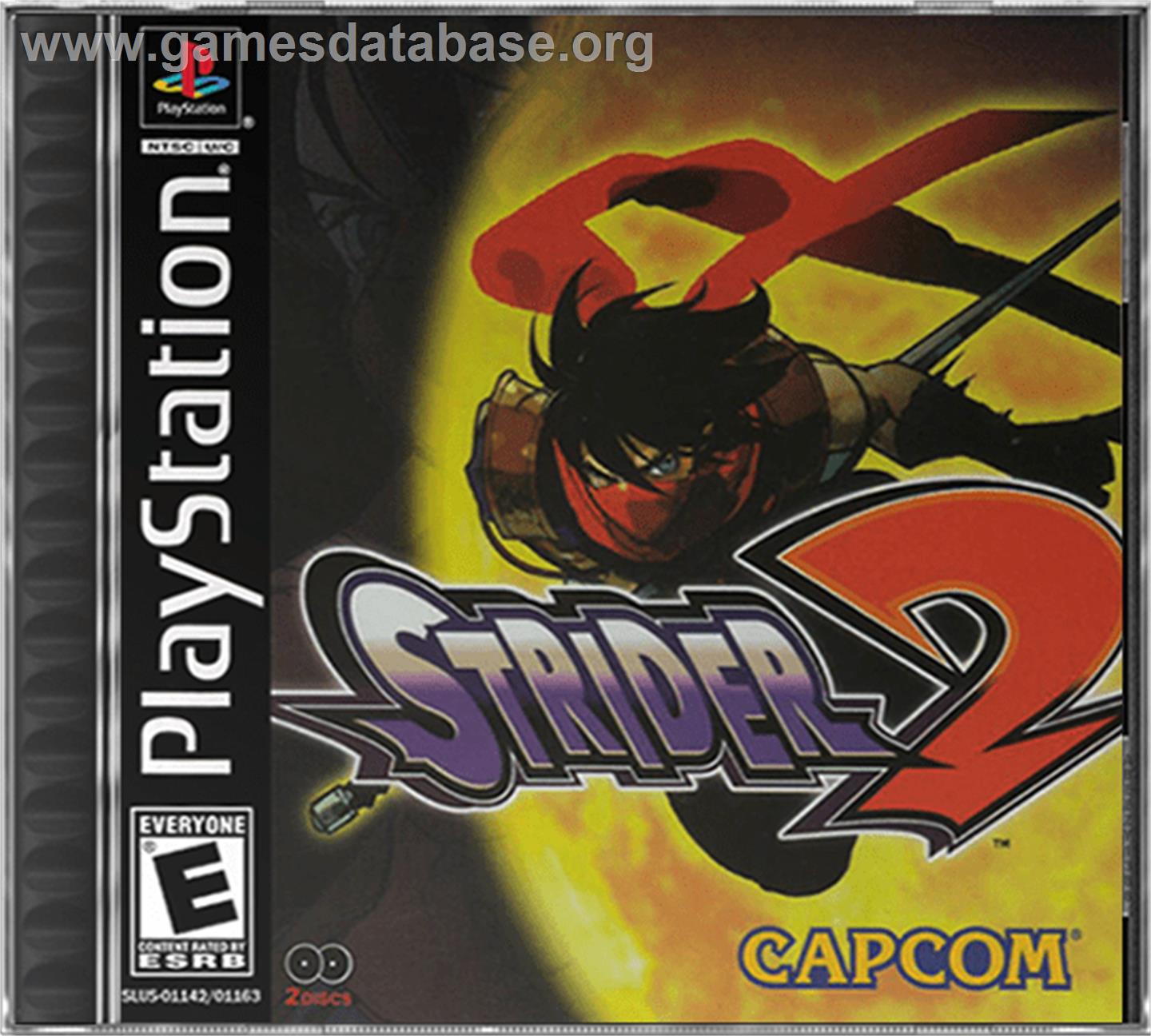 Strider 2 - Sony Playstation - Artwork - Box