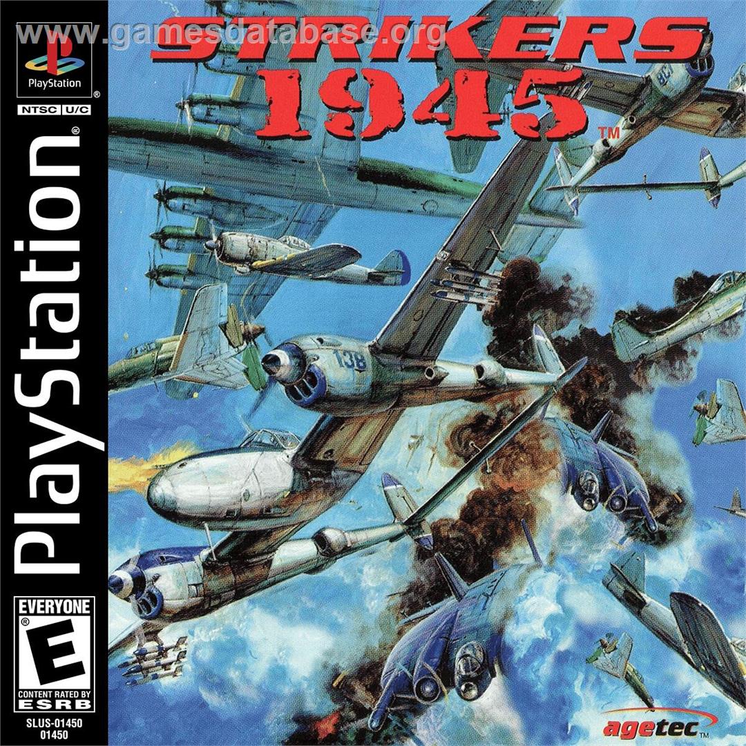 Strikers 1945 - Sony Playstation - Artwork - Box