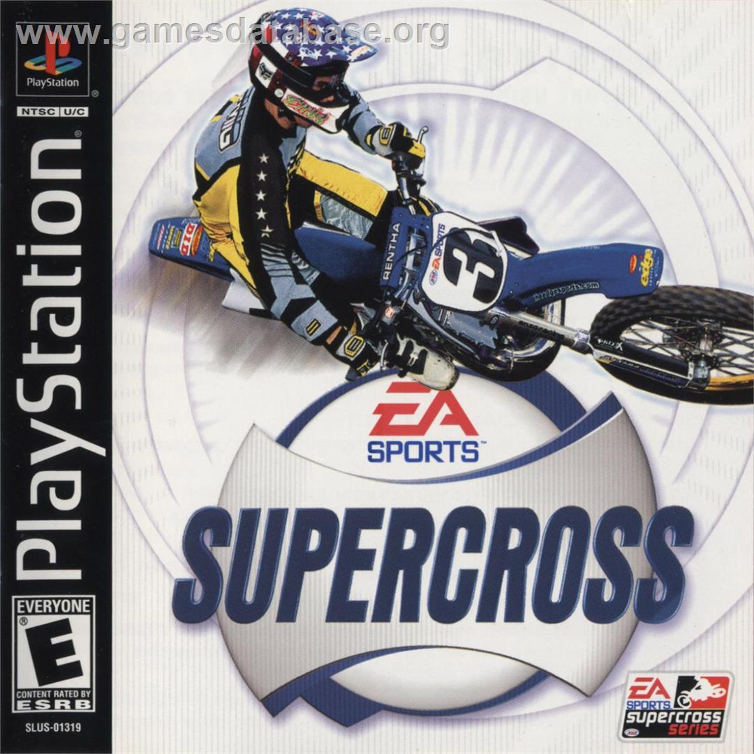 Supercross - Sony Playstation - Artwork - Box