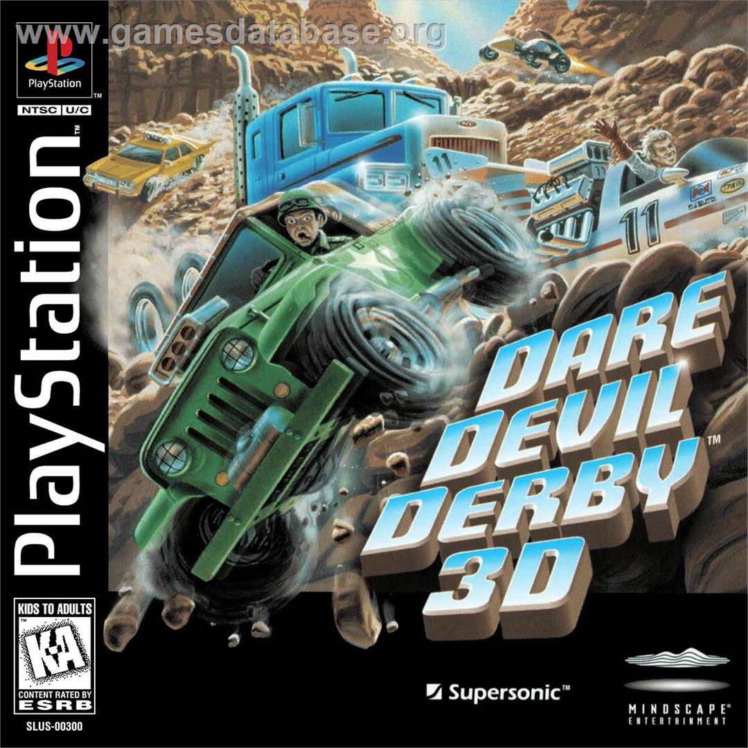 Supersonic Racers - Sony Playstation - Artwork - Box