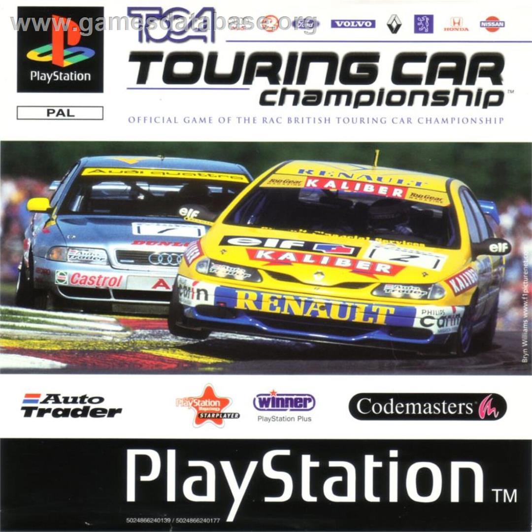 TOCA Touring Car Championship - Sony Playstation - Artwork - Box