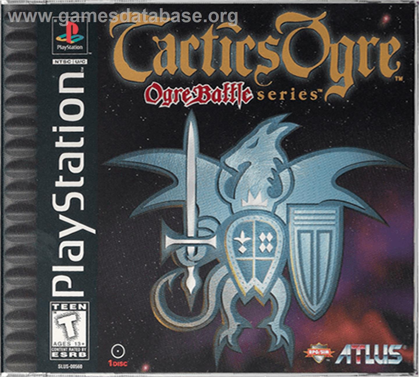 Tactics Ogre - Sony Playstation - Artwork - Box