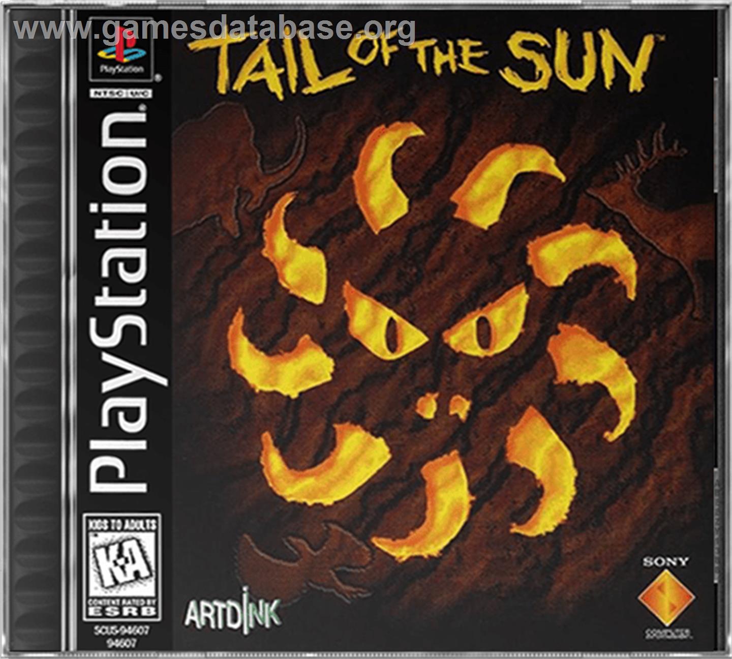 Tail of the Sun - Sony Playstation - Artwork - Box
