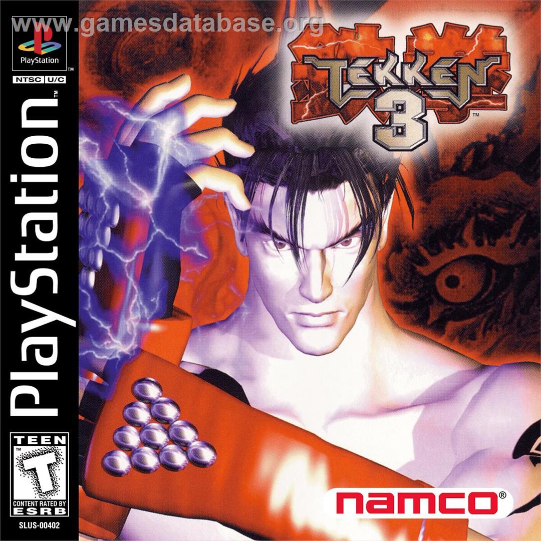 Tekken 3 - Sony Playstation - Artwork - Box