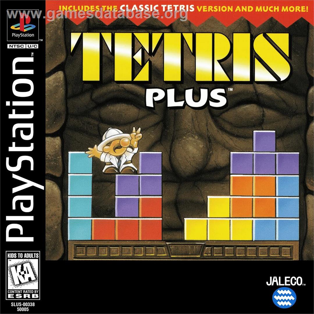 Tetris Plus - Sony Playstation - Artwork - Box