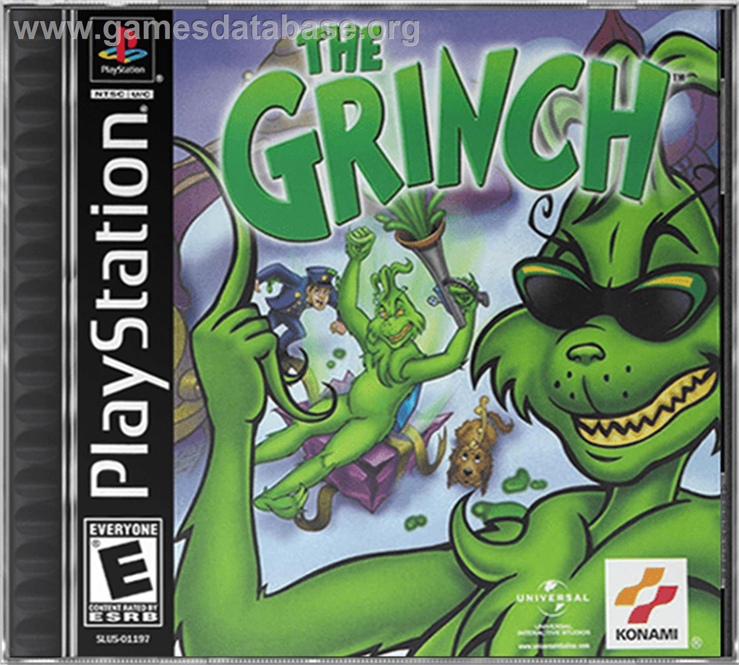 The Grinch - Sony Playstation - Artwork - Box