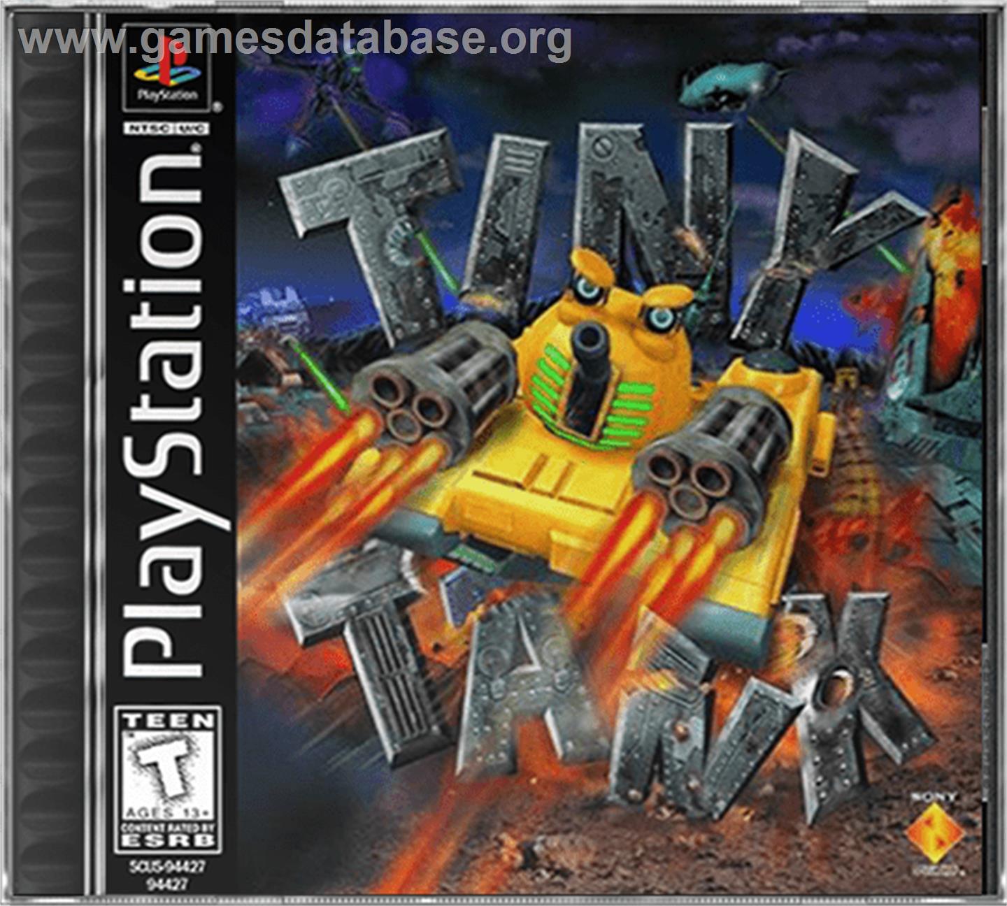Tiny Tank - Sony Playstation - Artwork - Box