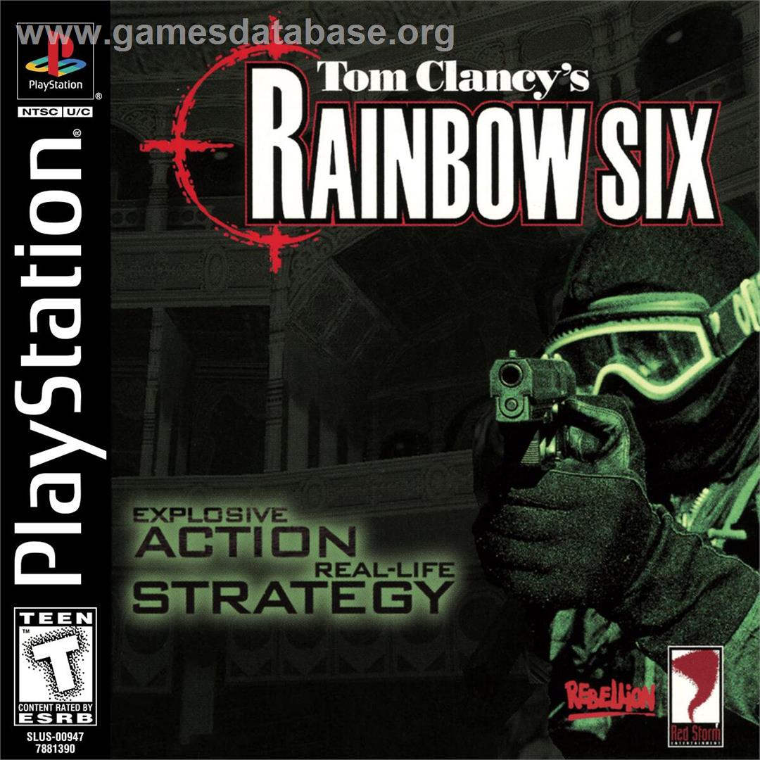 Tom Clancy's Rainbow Six - Sony Playstation - Artwork - Box