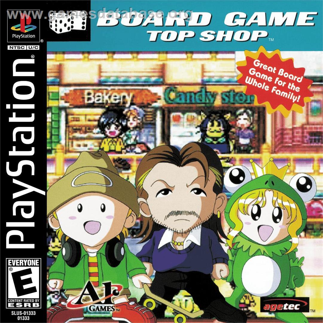 Top Shop - Sony Playstation - Artwork - Box