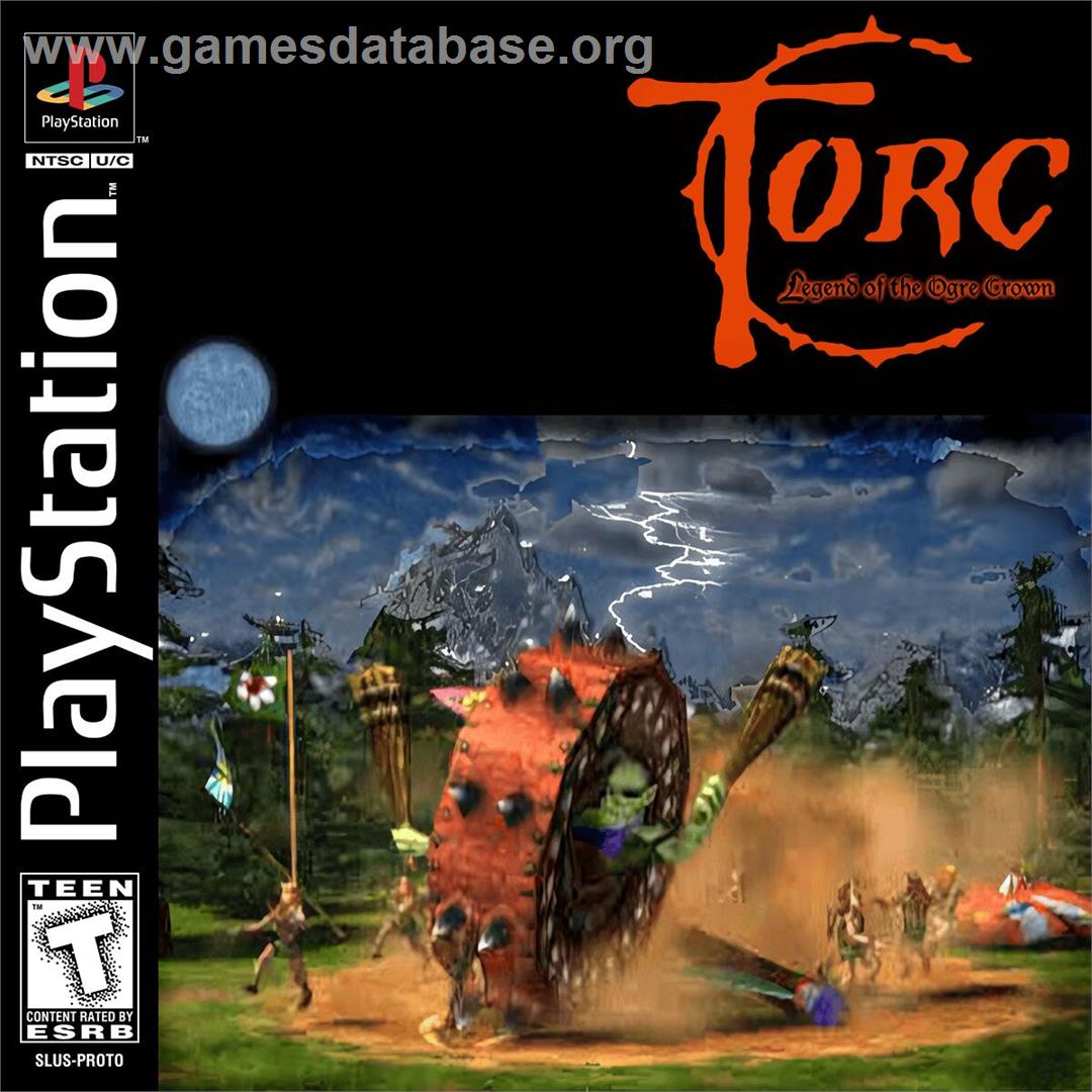 Torc - Legend Of The Ogre Crown - Sony Playstation - Artwork - Box