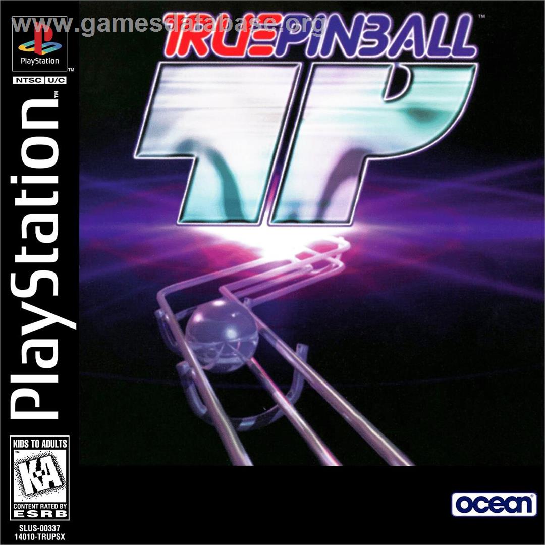True Pinball - Sony Playstation - Artwork - Box
