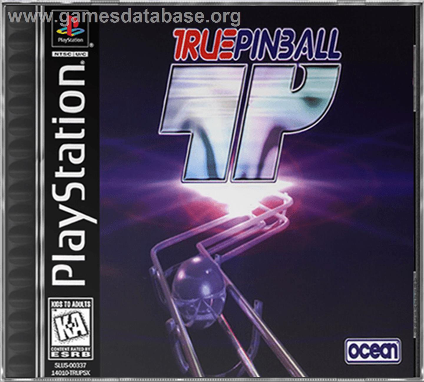 True Pinball - Sony Playstation - Artwork - Box