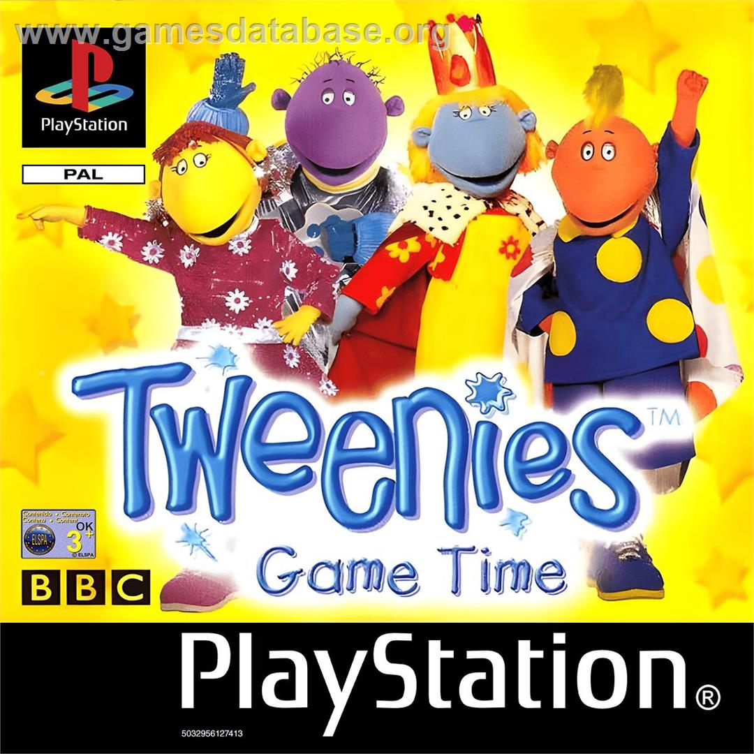 Tweenies - Game Time - Sony Playstation - Artwork - Box