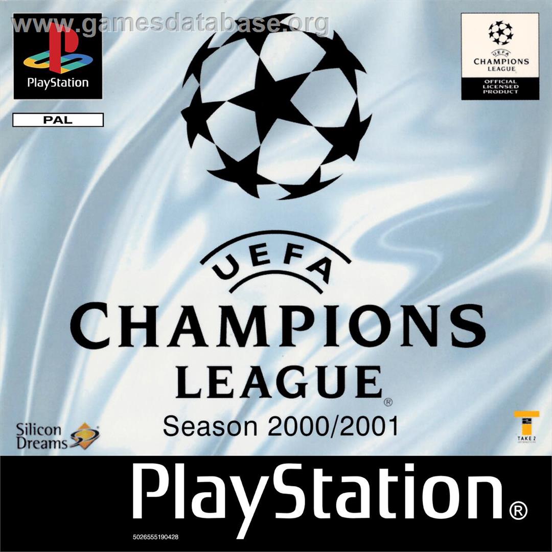 Uefa Champions League Season 2000-2001 - Sony Playstation - Artwork - Box