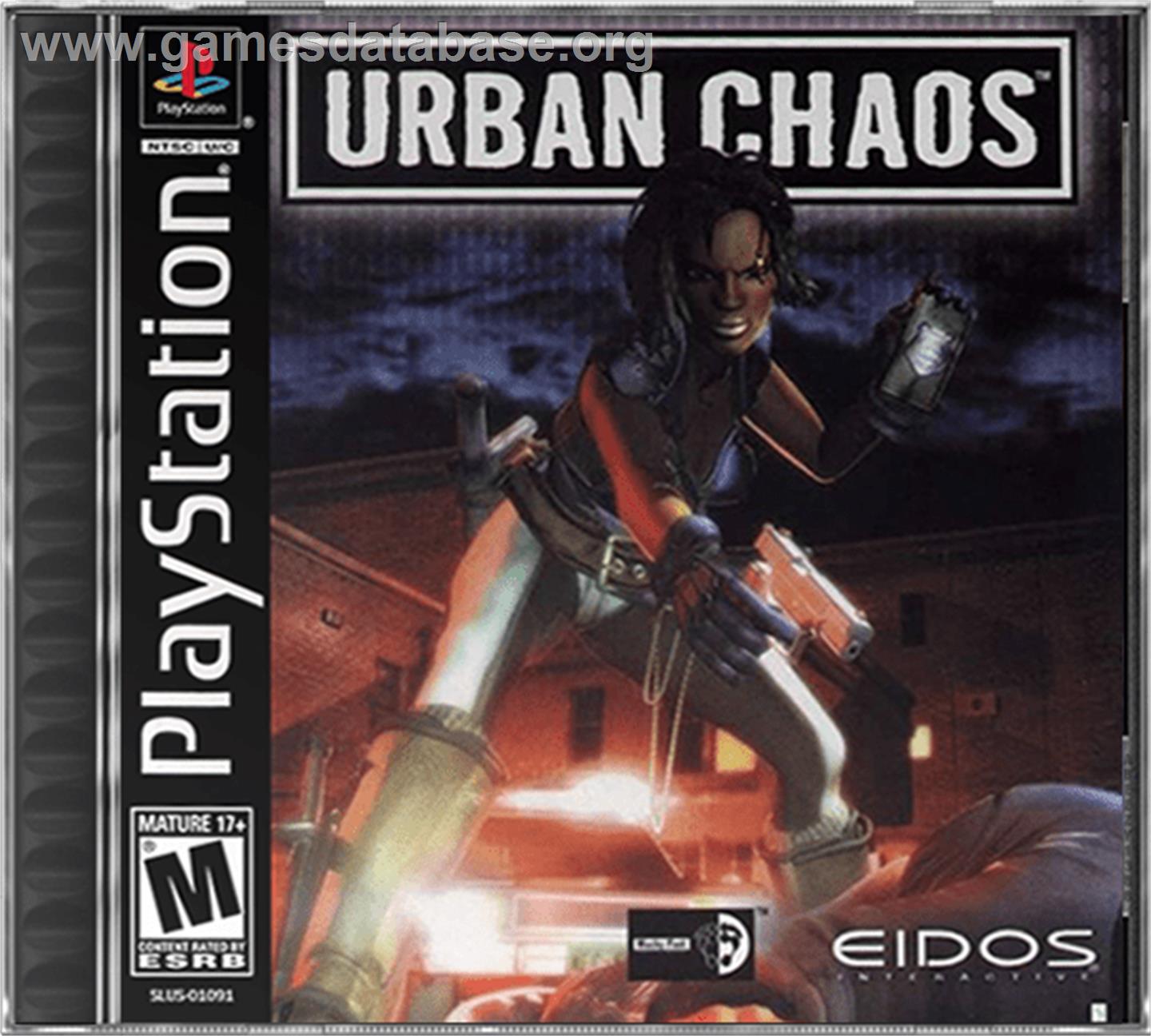 Urban Chaos - Sony Playstation - Artwork - Box
