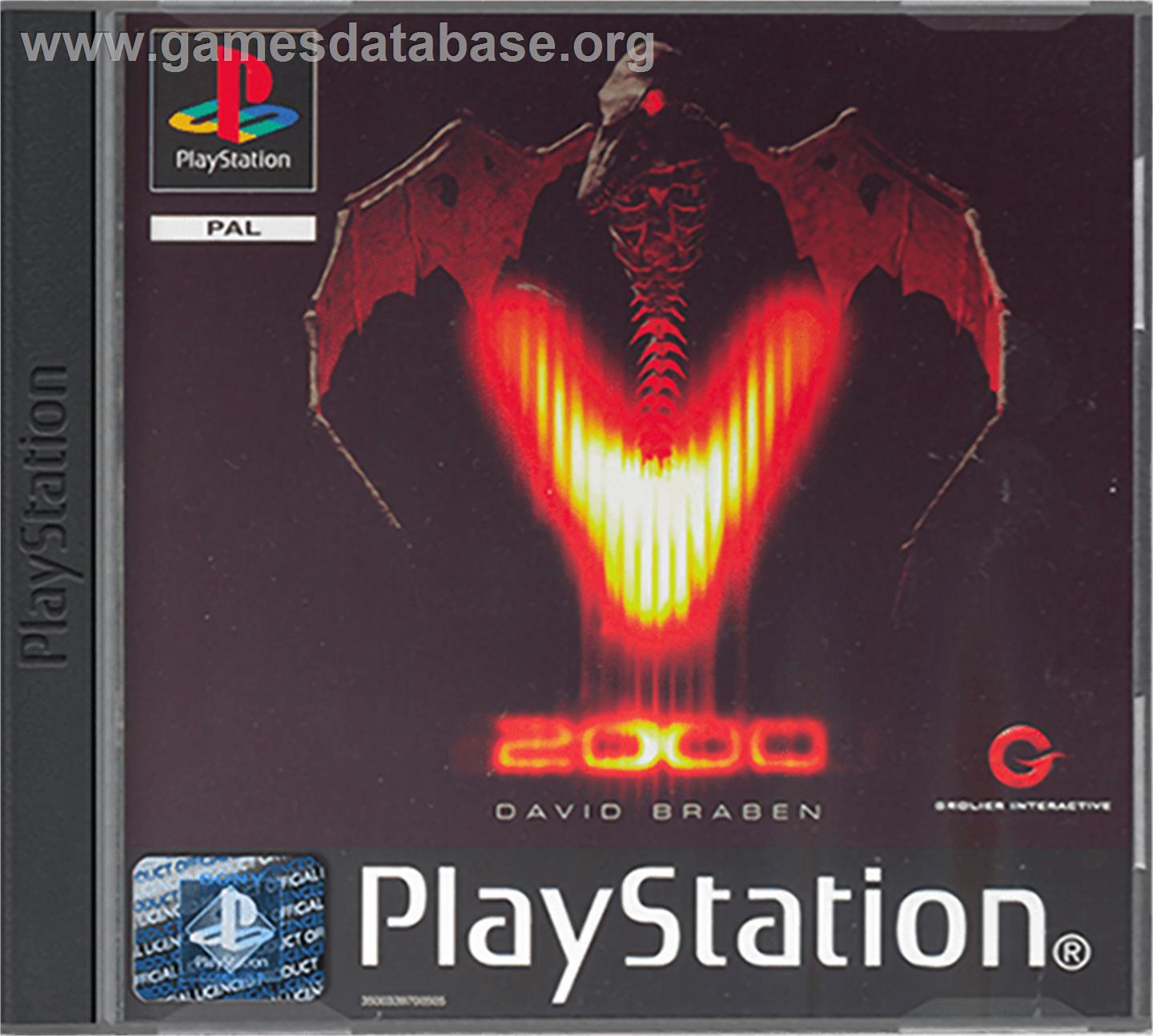 V2000 - Sony Playstation - Artwork - Box