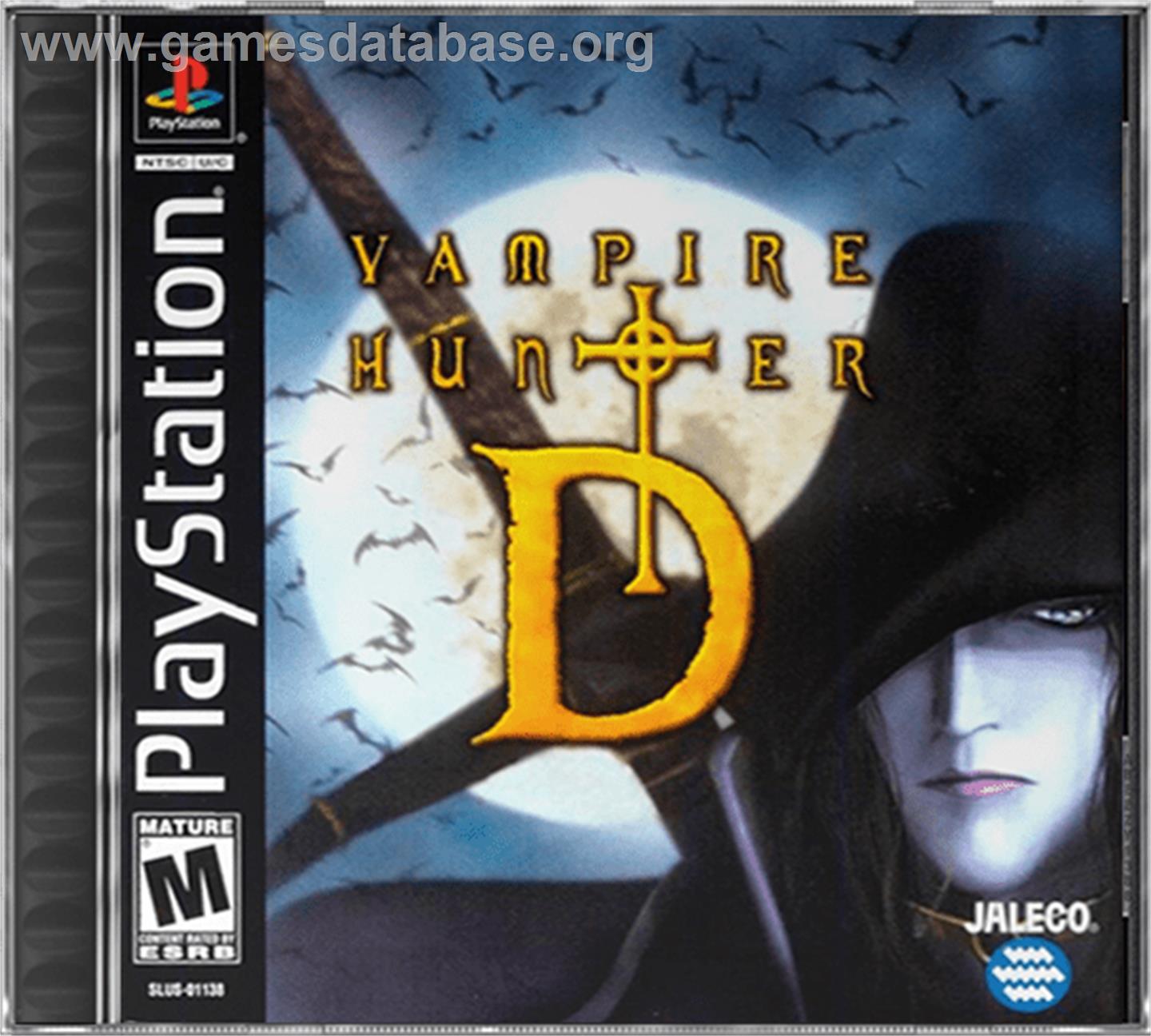 Vampire Hunter D - Sony Playstation - Artwork - Box