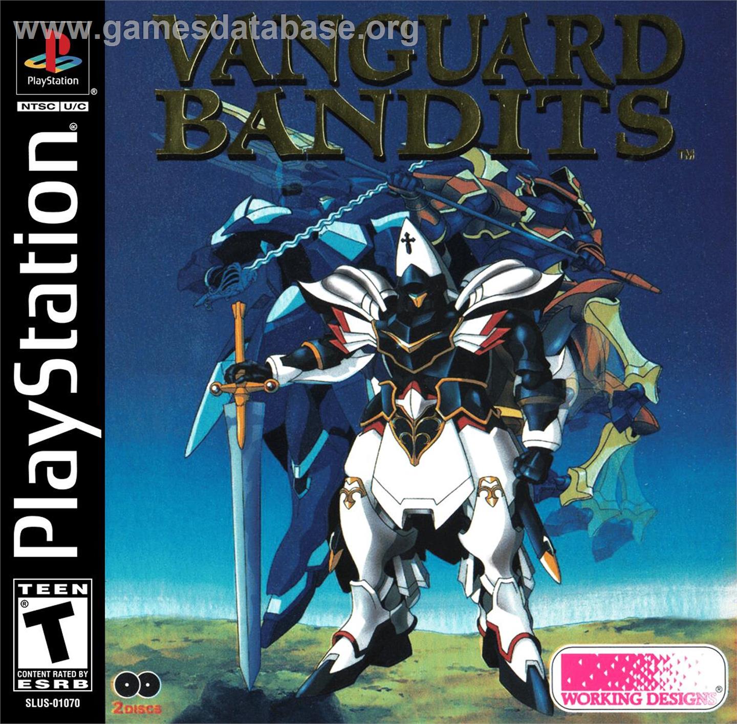 Vanguard Bandits - Sony Playstation - Artwork - Box