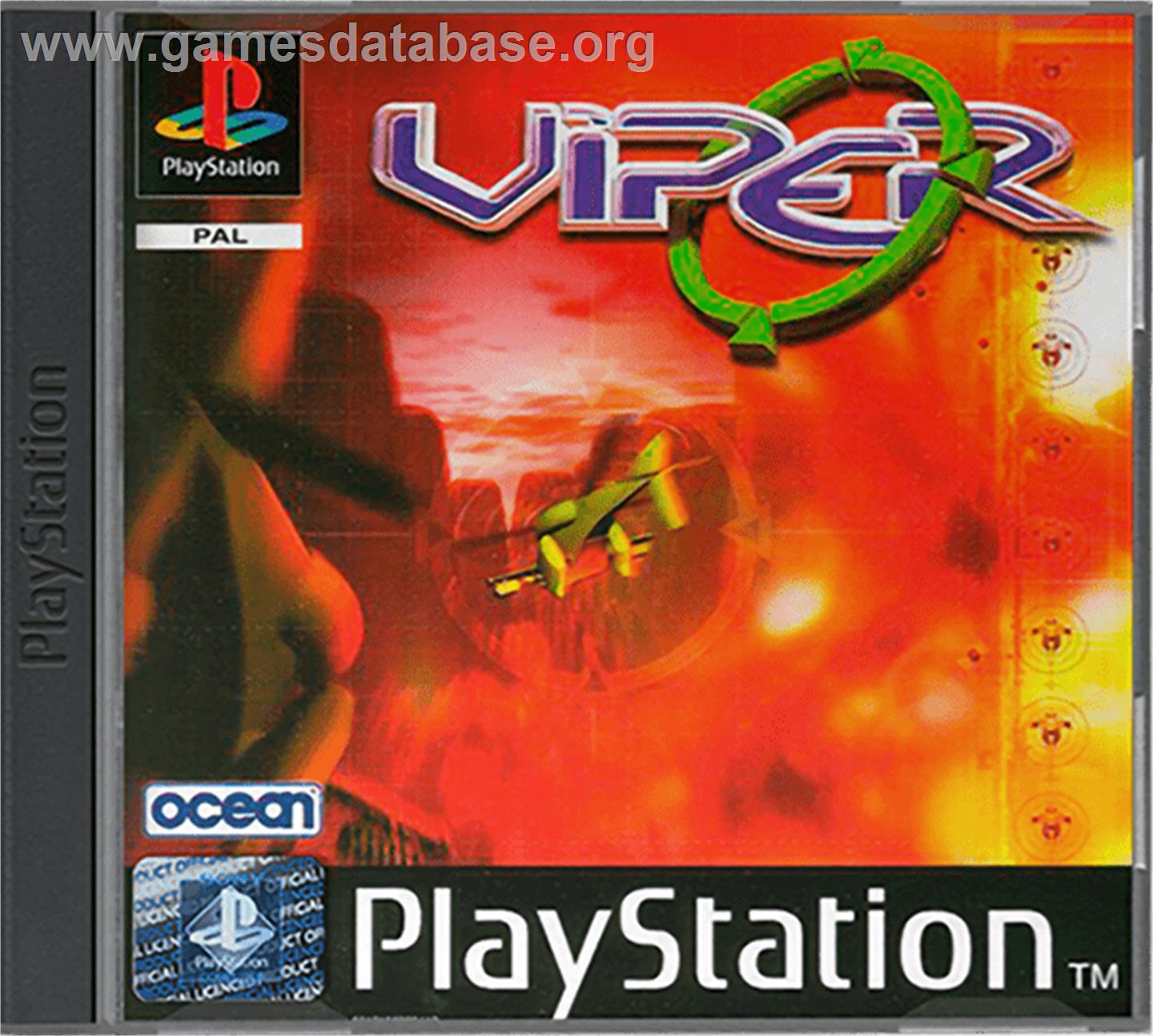 Viper - Sony Playstation - Artwork - Box