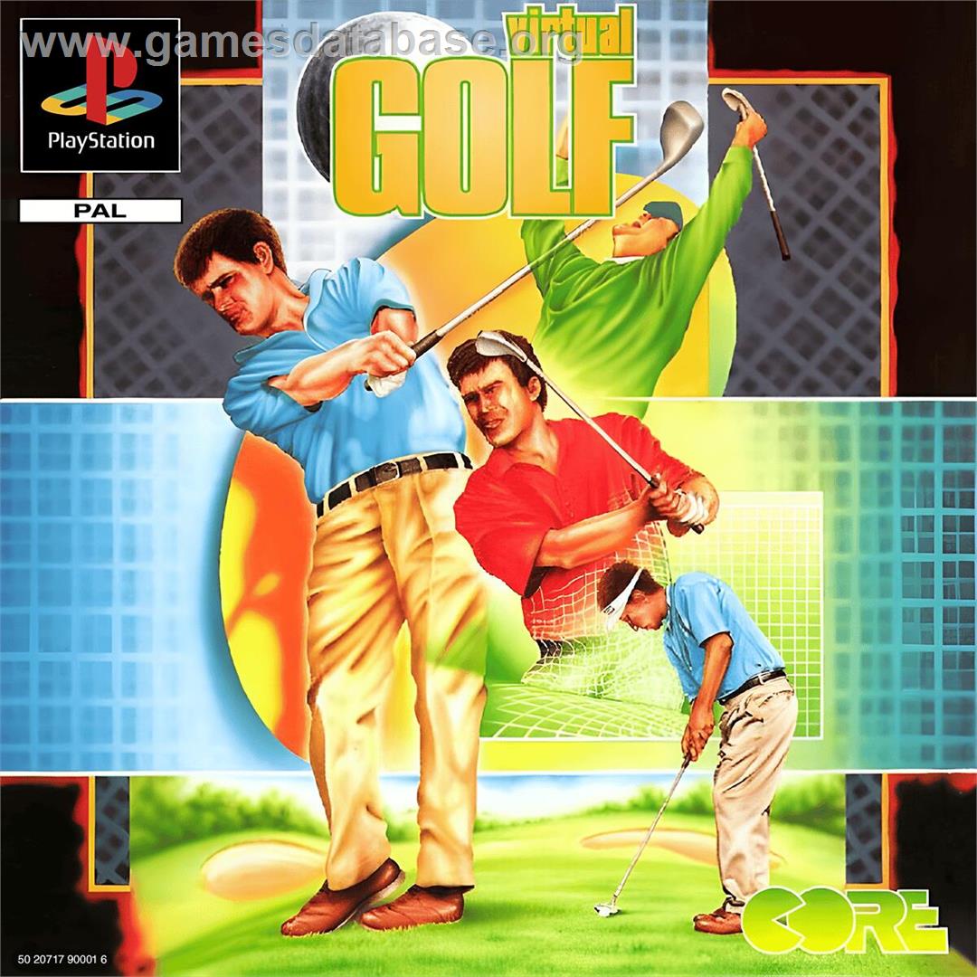 Virtual Golf - Sony Playstation - Artwork - Box