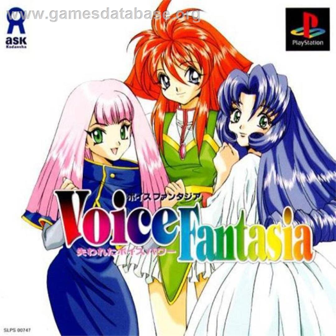 Voice Fantasia - Ushinawareta Voice Power - Sony Playstation - Artwork - Box