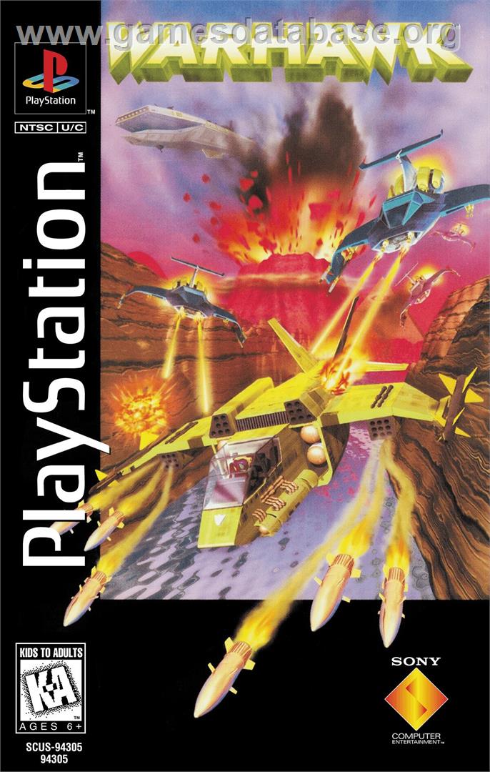 Warhawk - Sony Playstation - Artwork - Box