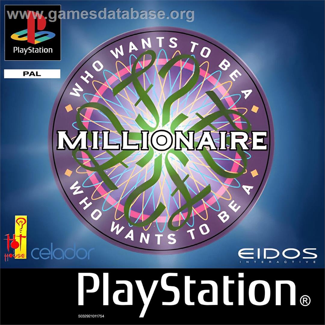 Who Wants To Be A Millionaire ? Junior - Sony Playstation - Artwork - Box