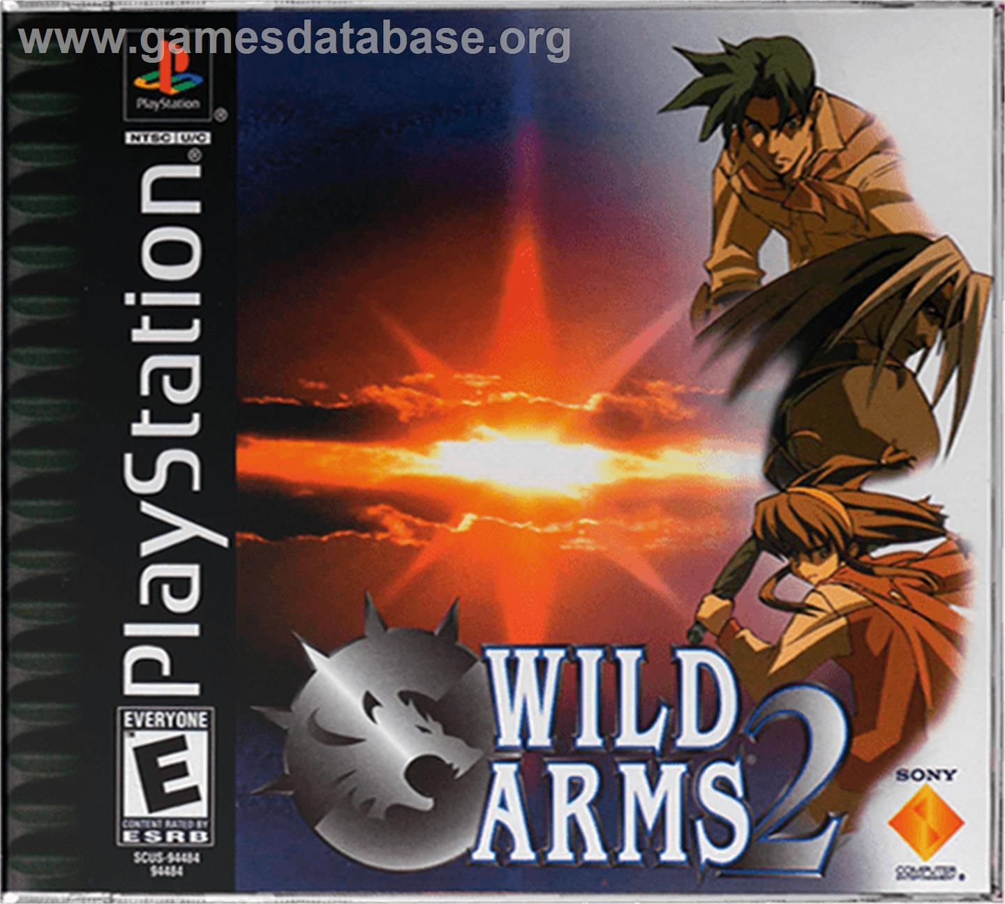 Wild Arms 2 - Sony Playstation - Artwork - Box