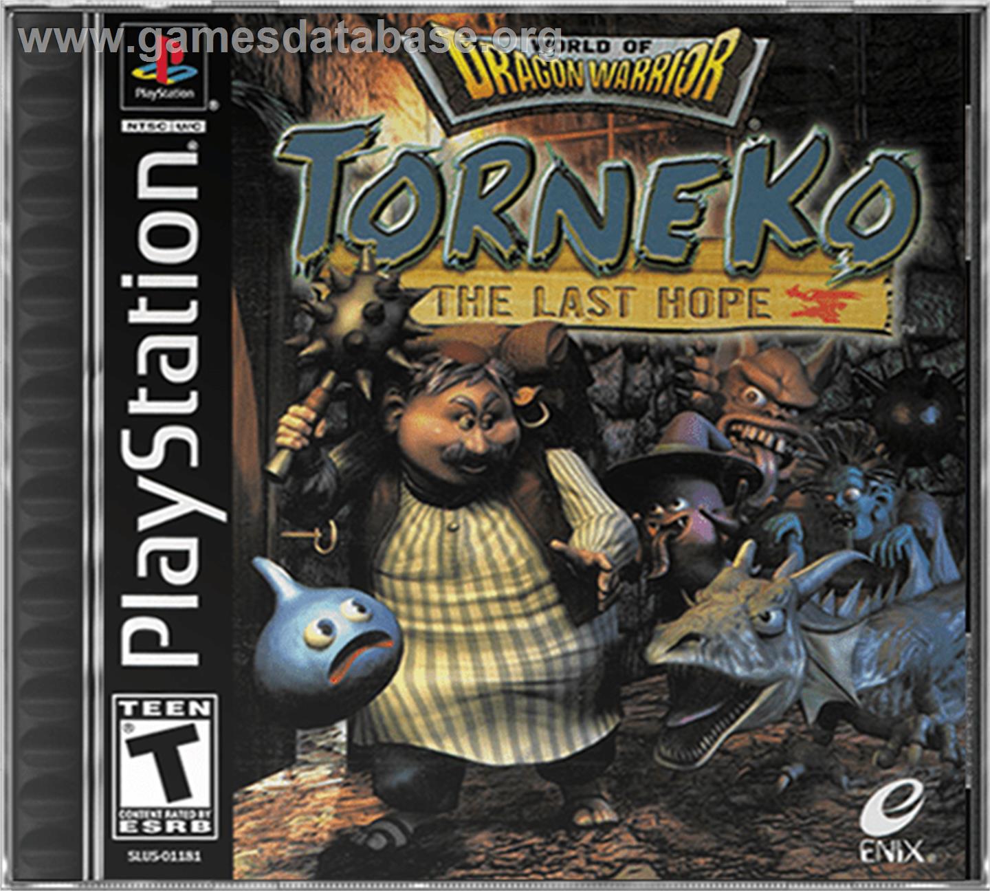 World of Dragon Warrior: Torneko: The Last Hope - Sony Playstation - Artwork - Box
