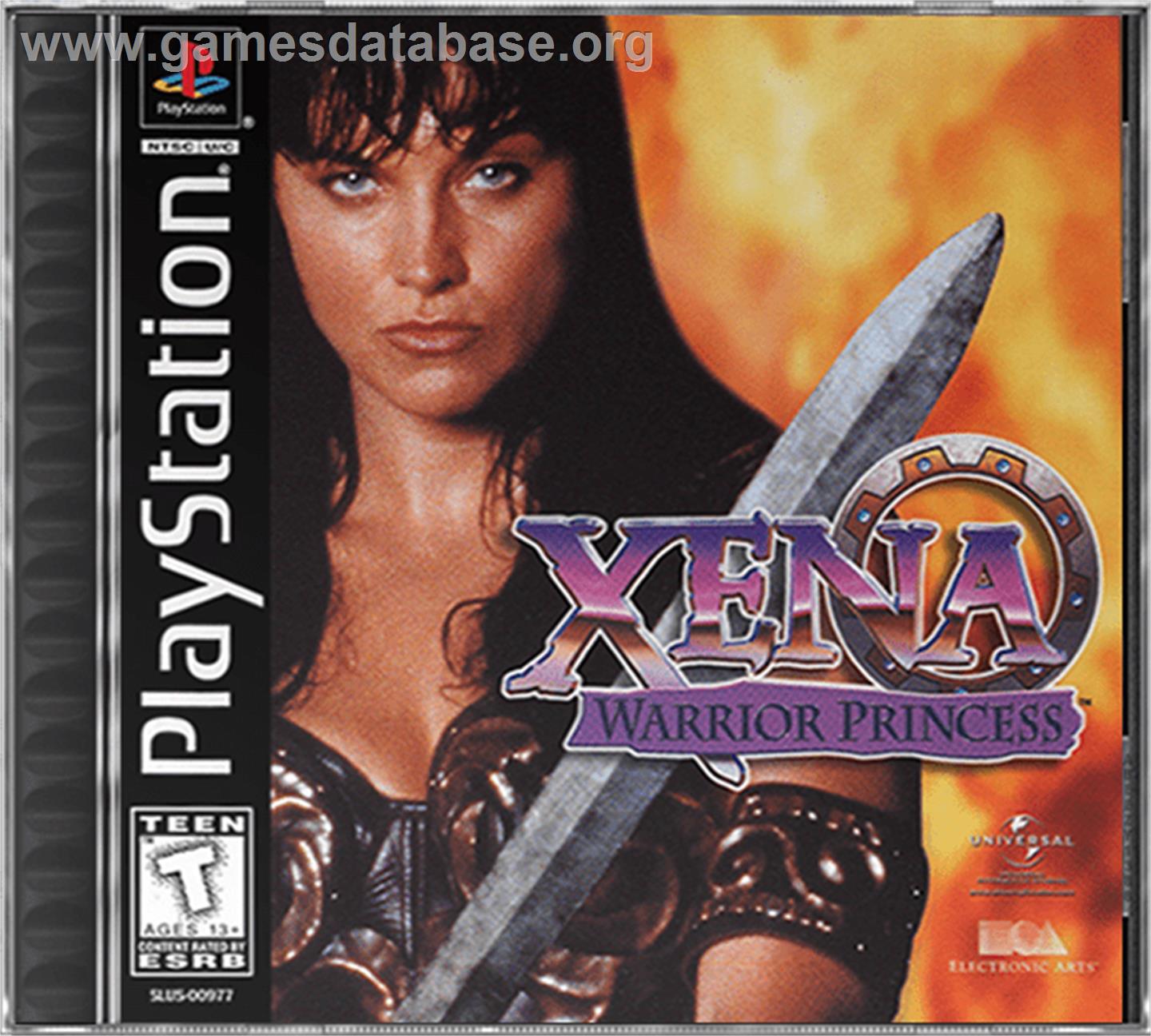 Xena: Warrior Princess - Sony Playstation - Artwork - Box