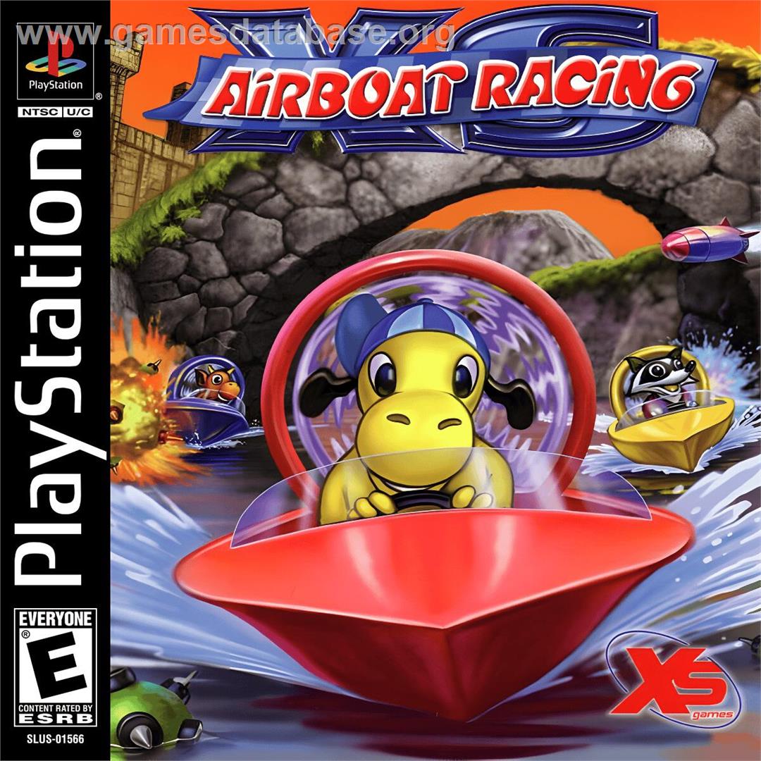 Xs Airboat Racing - Sony Playstation - Artwork - Box