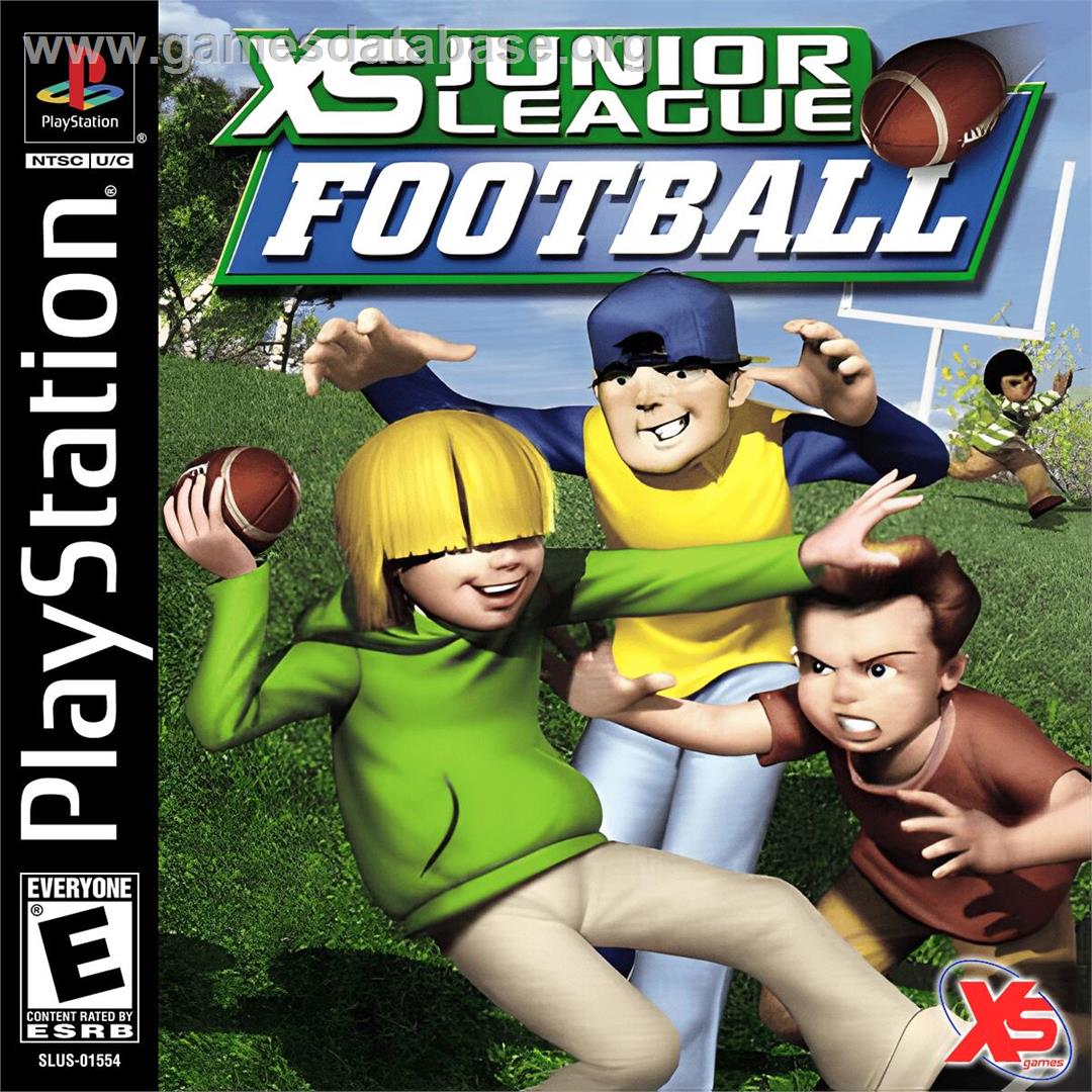 Xs Junior League Football - Sony Playstation - Artwork - Box