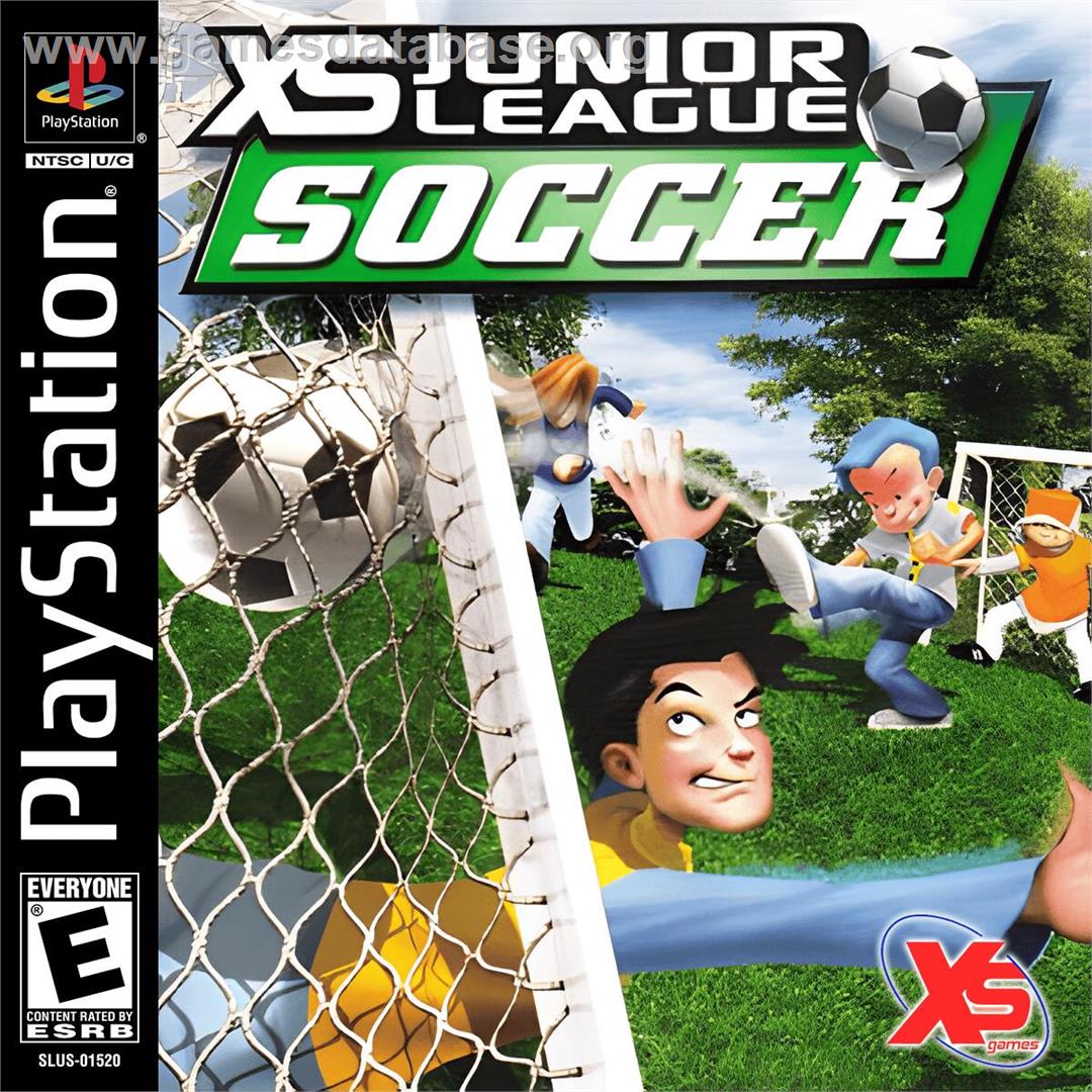 Xs Junior League Soccer - Sony Playstation - Artwork - Box