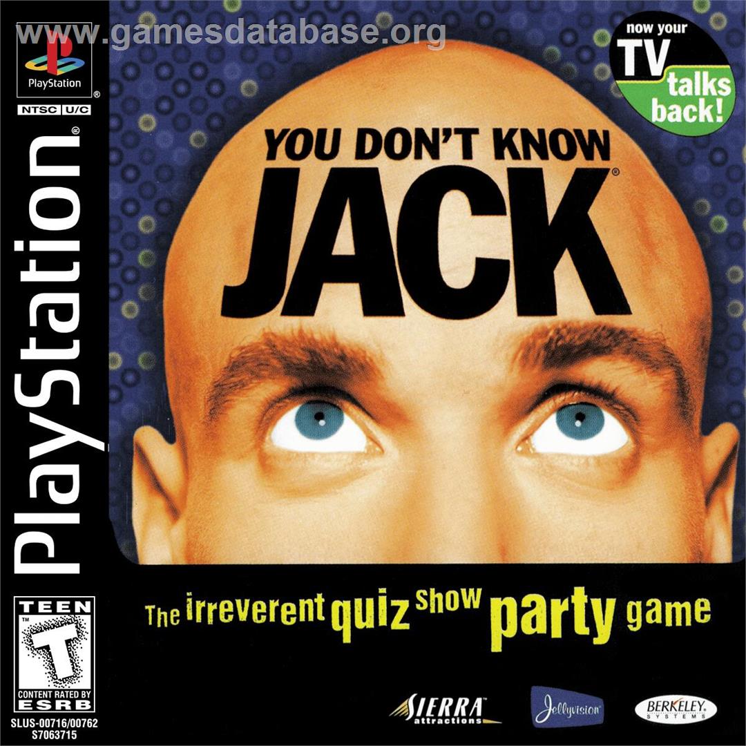 You Don't Know Jack - Sony Playstation - Artwork - Box