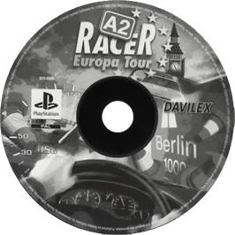 Cartridge artwork for A2 Racer - Europa Tour on the Sony Playstation.