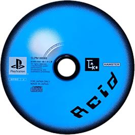 Cartridge artwork for Acid on the Sony Playstation.