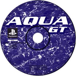 Cartridge artwork for Aqua Gt on the Sony Playstation.