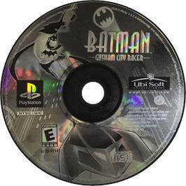 Cartridge artwork for Batman - Gotham City Racer on the Sony Playstation.