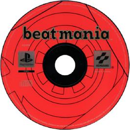 Cartridge artwork for Beatmania on the Sony Playstation.