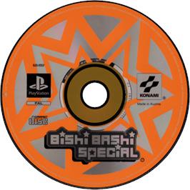 Cartridge artwork for Bishi Bashi Special on the Sony Playstation.